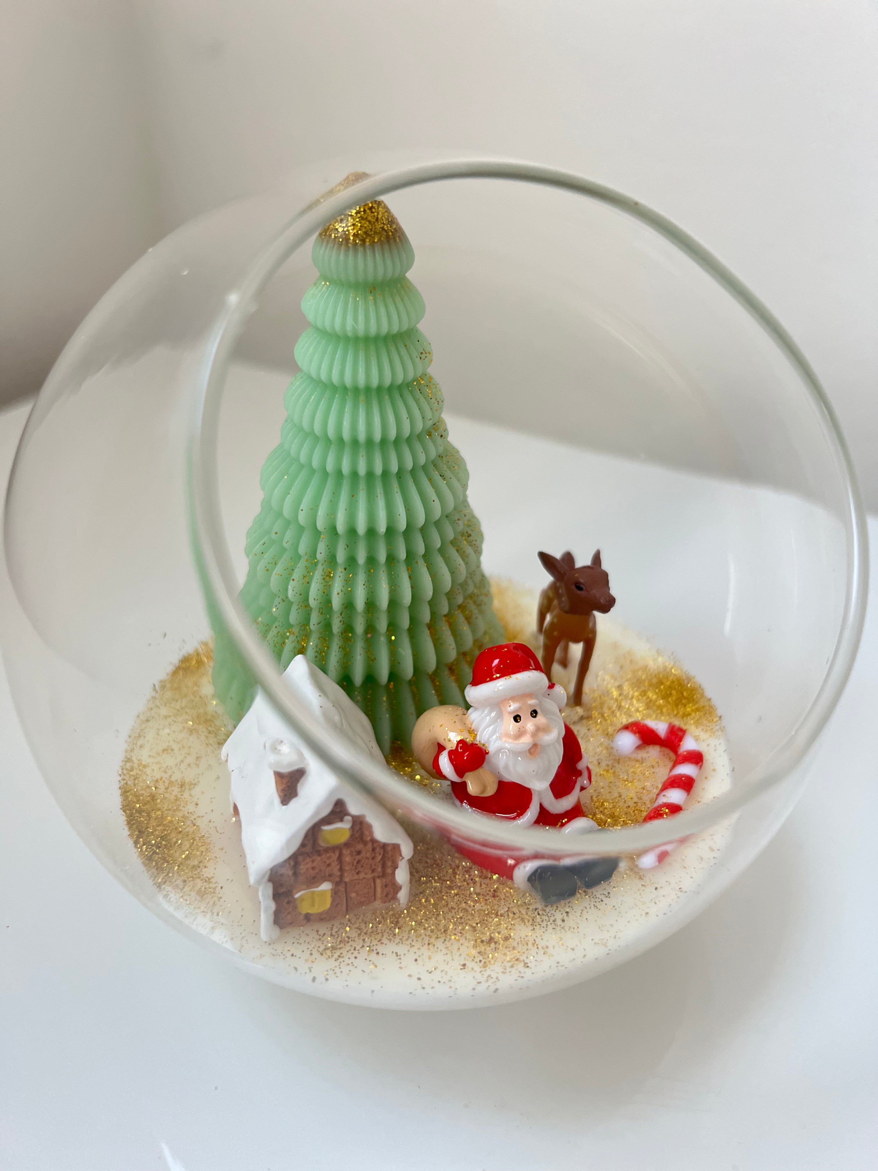 Christmas tree candle