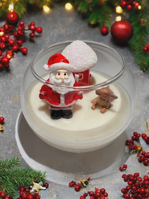 Small tea Christmas candle